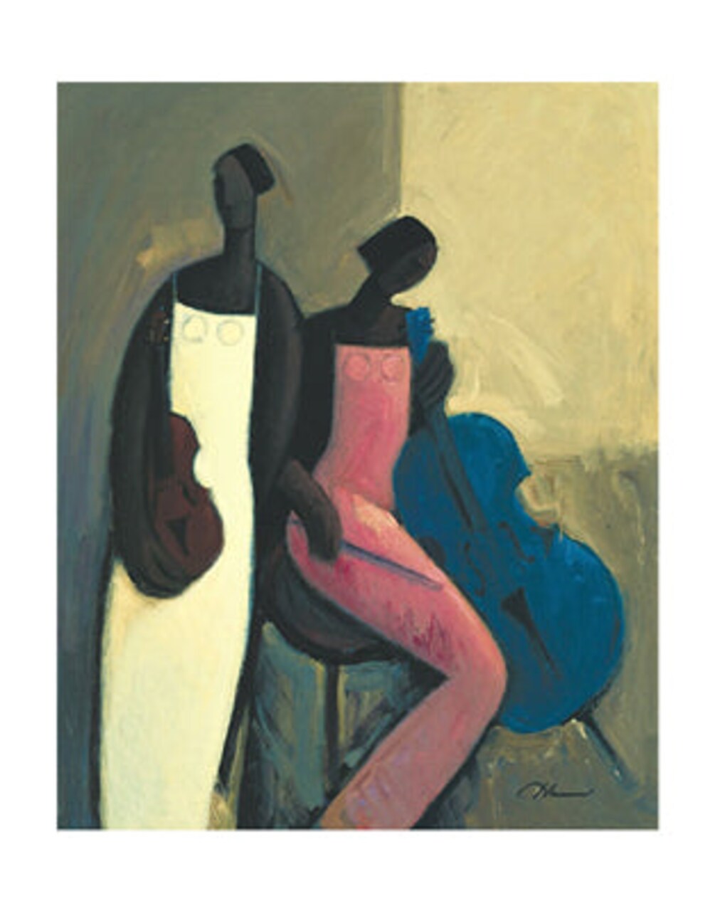 Symphonic Strings by Joseph Holston Wall Art Décor 14 x 11 Art Print